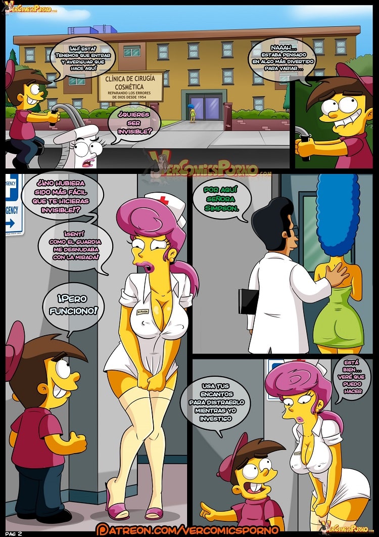 Cool Porn Comics - El cÃ³mic porno de Los Simpsons que querÃ­as leer Â¡Hasta Rod ...